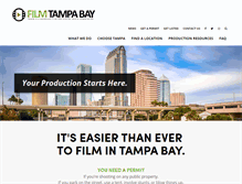 Tablet Screenshot of filmtampabay.com